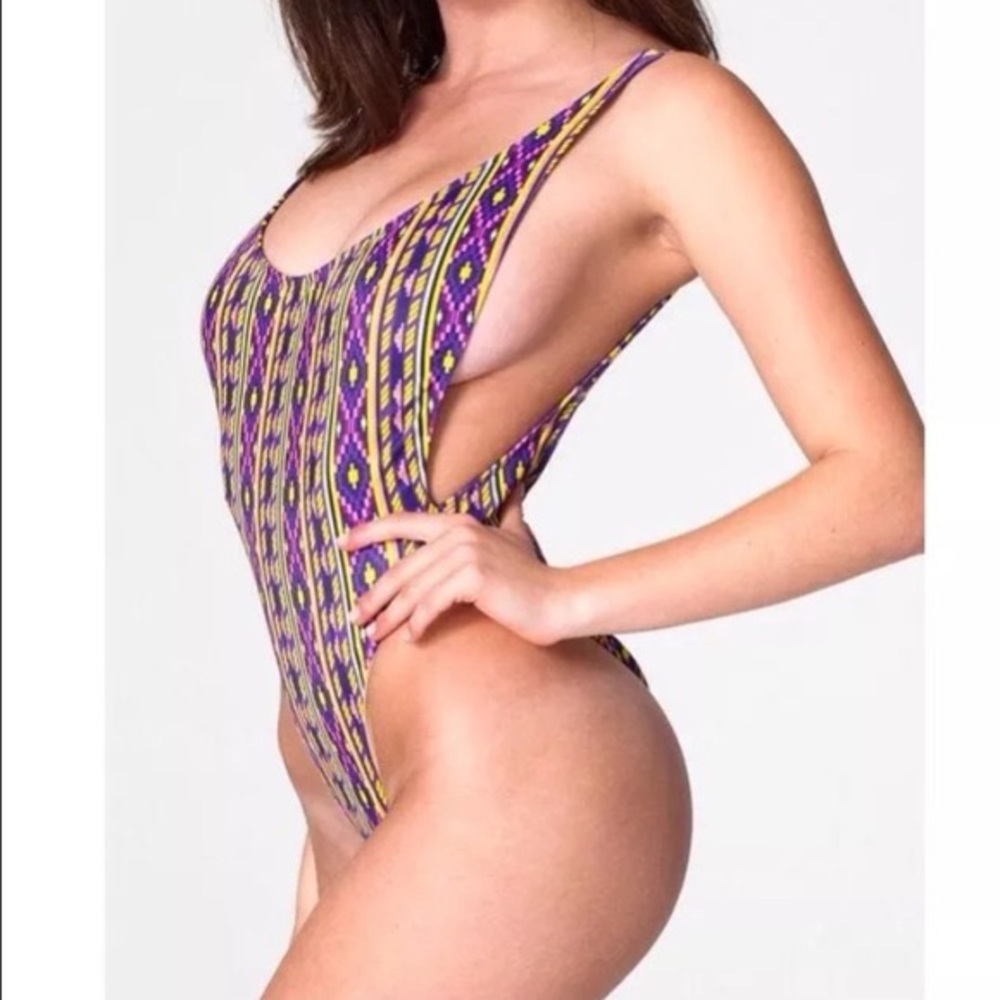 American Apparel Tricot Aztec Bathing Suit